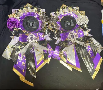 이타 로제트 보라색 캔뱃지