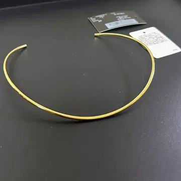 [ 새상품 ] anuans 메탈 초커 gold