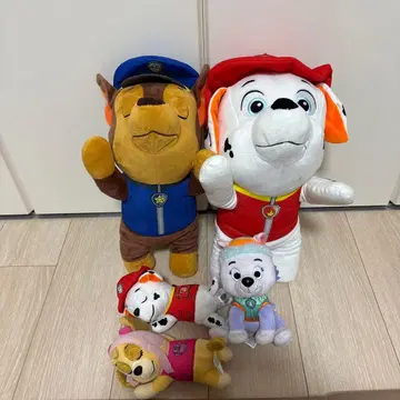 파우 패트롤 봉제 인형 세트