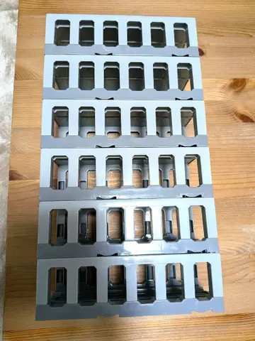 프라레일 지하 직선 레일 6개 세트