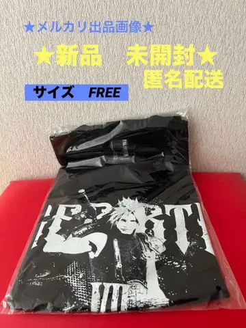 파이널 판타지 VII 리버스 T셔츠 클라우드 스트라이프