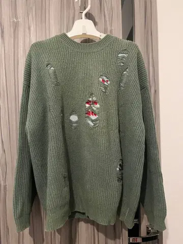 dairiku layered damage knit 20AW