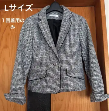 GLACIER 트위드 블레이저 L 사이즈 컨디션 최상