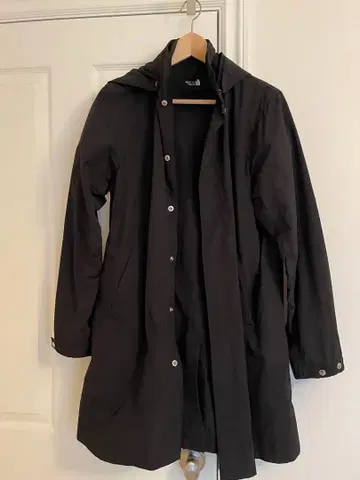 THE NORTH FACE 블랙 롤팩 저니 코트 s