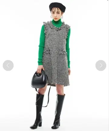 Narcissus 트위드 원피스