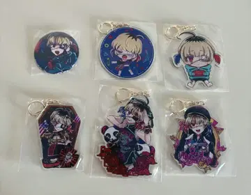 늑대 게임 유토 이벤트 보상 아크릴 키링 캔 배지