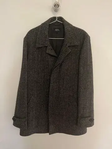 A.P.C. 체스터 코트 S 사이즈 그레이 계열