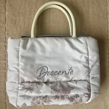 DESCENTE 꽃무늬 토트백
