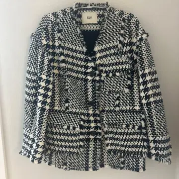 SLY 체크 무늬 자켓 FREE 사이즈