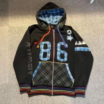 AIRWALK 지퍼 후드티 y2k 헤이세이