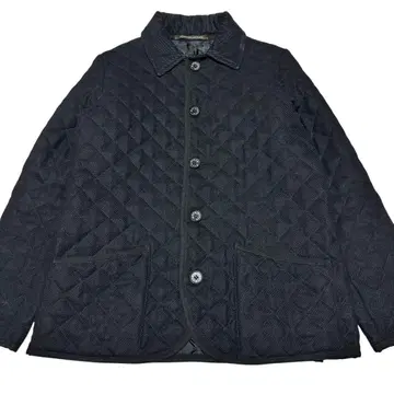 새상품급 매킨토시 영국제 퀼팅 자켓 블랙 M