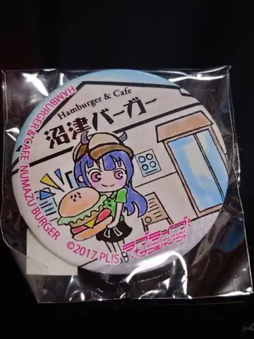 누마즈 마치아루키 캔뱃지 누마즈 버거 미개봉 aqours 츠시마 요시코