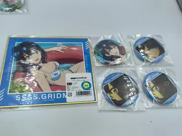 그리드맨 유니버스 타카라다 릿카 캔뱃지 4개 세트 색지 온라인 복권