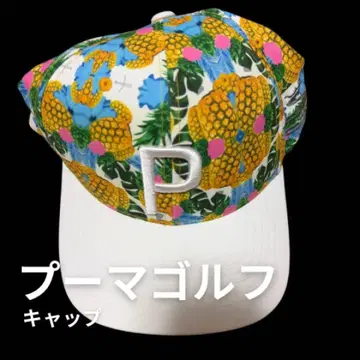 푸마 골프 파인애플 패턴 캡