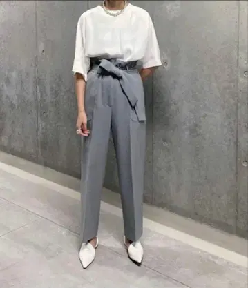 LOHEN 하이웨스트 팬츠 36