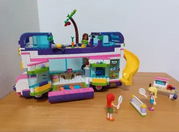 [상자 없음 설명서 있음] 구 레고 프렌즈 41395 우키우키 해피 버스