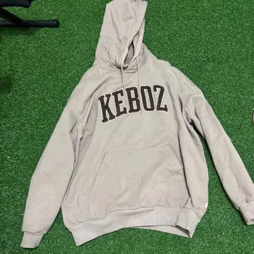 KEBOZ 프론트 로고 후드티 L