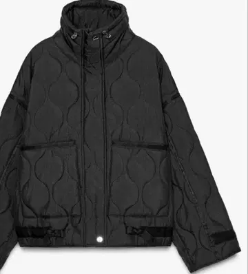 ZARA 블랙 퀼팅 자켓
