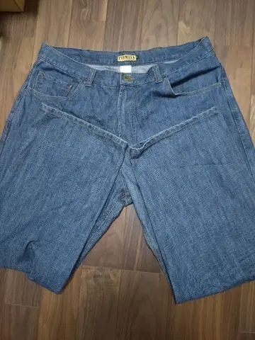 FIRMEZA 블루 데님 팬츠 로우 라이더 치카노