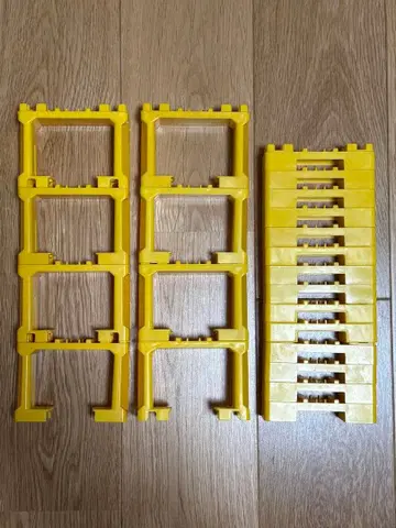 프라레일 교각 세트 블록 교각 8개 미니 교각 14개