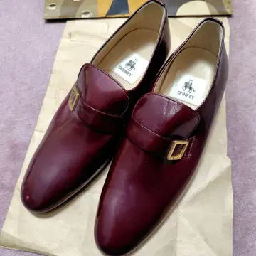 DONKEY 보르도 에나멜 가죽 신발 미사용 새상품 24.5cm