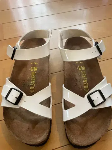 BIRKENSTOCK 버켄스탁 36 23.0 화이트