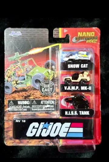 G.I. 조 자다토이즈 [ 미개봉 새상품 ] 차량 세트 미니카 jada