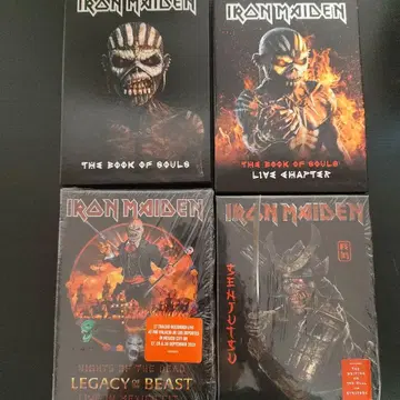 Iron Maiden 아이언 메이든 CD 4세트