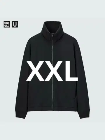 UNIQLO U 보아 맨투맨 트랙 자켓 블랙