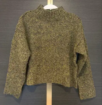 폴스미스 여성용 하이넥 믹스얀 니트