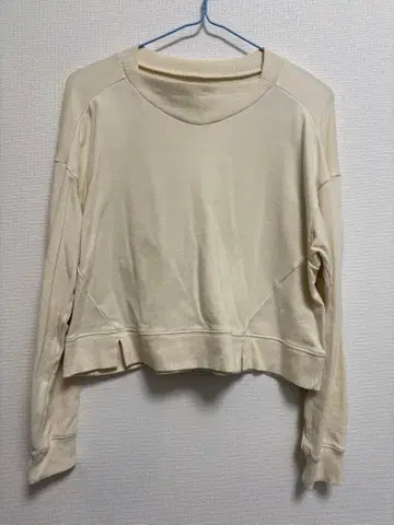 UNOHA 사이드 슬릿 스웨트 셔츠 M 사이즈