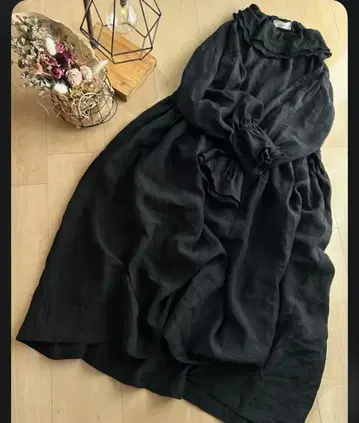 인기 작가 린넨 원피스