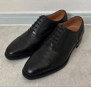 [컨디션 최상] 스코치 그레인 드레스 슈즈 캡토 메달리온