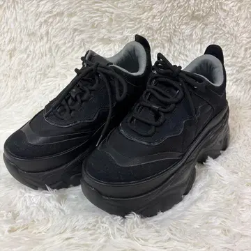 JEANASIS 지나시스 랜덤 아웃솔 스니커즈 블랙 M