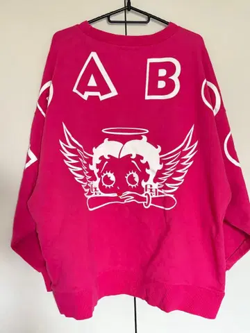 GYDA 베티 핑크 오버사이즈 트레이닝복