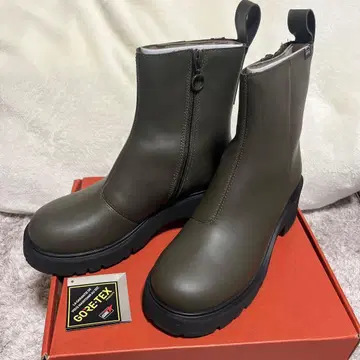 CAMPER 고어텍스 올리브 숏부츠