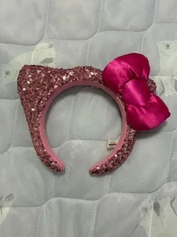 키티풍 고양이 귀 머리띠 핑크
