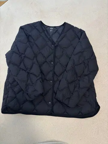 새상품급 유니클로 울트라 라이트 다운 릴랙스 자켓 XXL 블랙