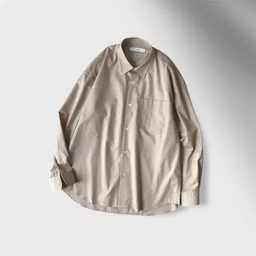 어반 리서치 x 토마스 메이슨 오버 사이즈 셔츠 M 베이지
