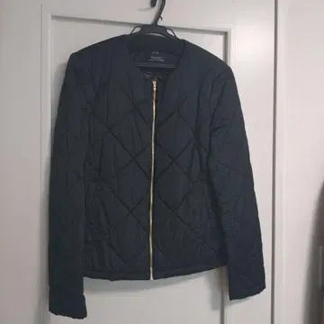 [ 새상품급 ] 23구 블랙 퀼팅 자켓 38