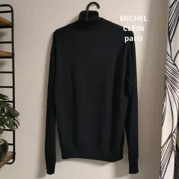 MICHEL CLEIN 블랙 터틀넥