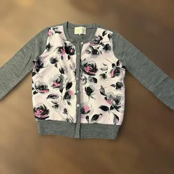 Chesty 꽃무늬 긴팔 가디건