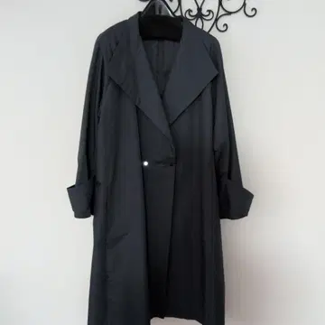 HIROKO 다크 그린 롱 코트 사이즈 38