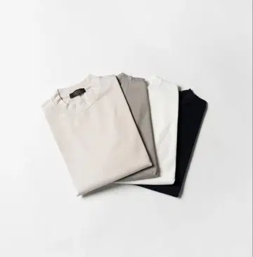 ANGLAIS 아그레 스 스트레치 분또 긴팔 크루넥 T셔츠