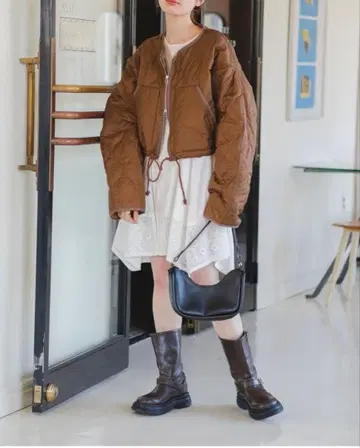 카스타네 퀼팅 숏 자켓