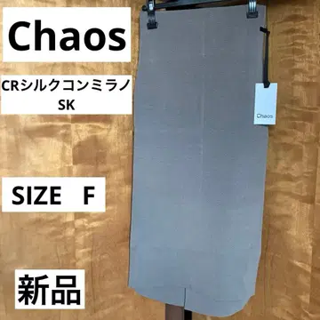 [새상품] Chaos 카오스 CR 실크 네이비 밀라노SK 사이즈 F