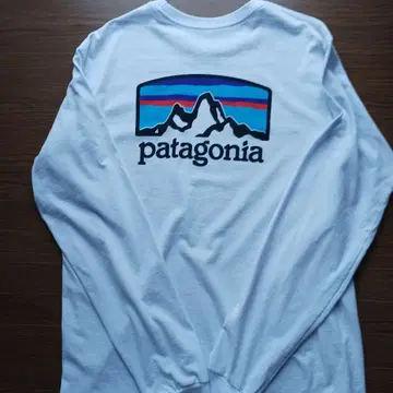 patagonia 긴팔 티셔츠 화이트