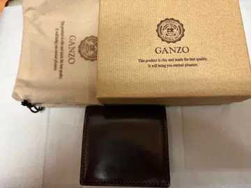 GANZO 간조 쉘 코도반 BOX 동전 지갑 코인 케이스