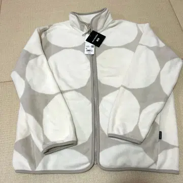 유니클로 마리메꼬 marimekko 도트 무늬 플리스 자켓 XL