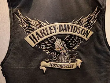 Harley-Davidson 가죽 라이더 베스트